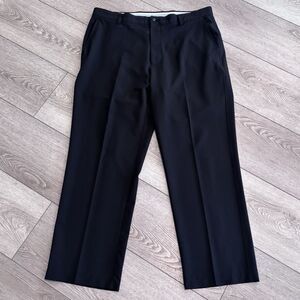 Footjoy FJ Golf Pants Mens 38x32 Black Chinos Performance Preppy Athletic Casual